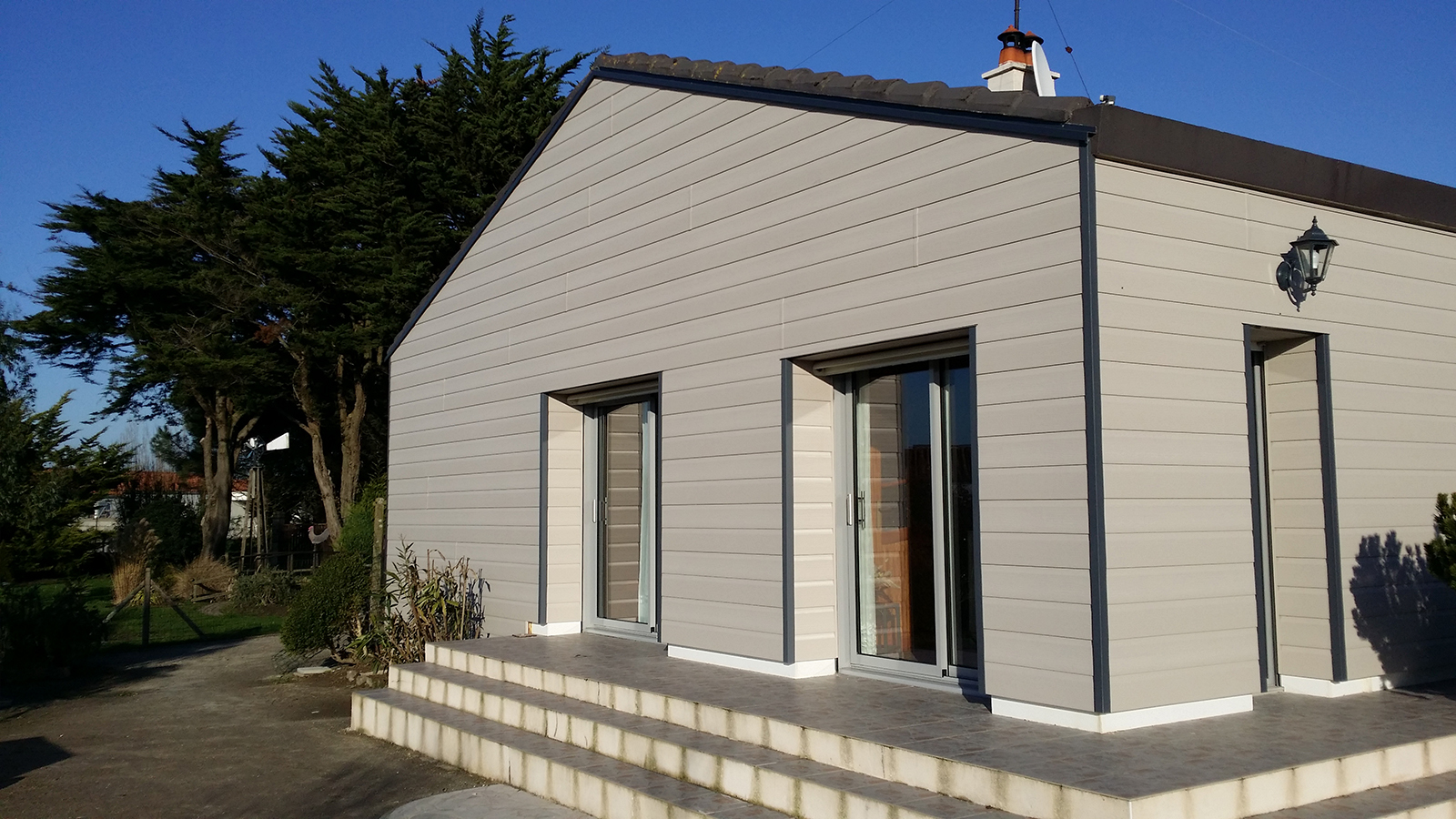 Ossature bois bardage et isolation (3)