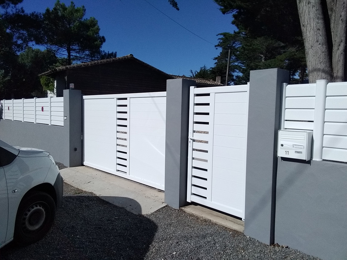 Portail & cloture exterieure (10)